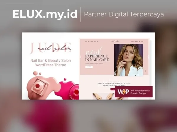 Jual Jude Nail Bar Beauty Salon Wordpress Theme