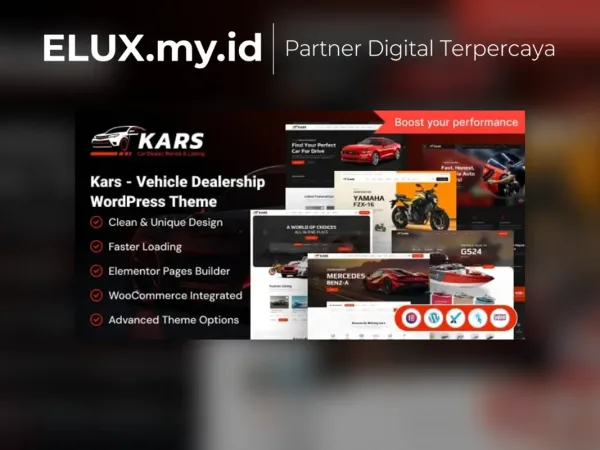 Detail Produk Kars Vehicle Dealership Wordpress Theme