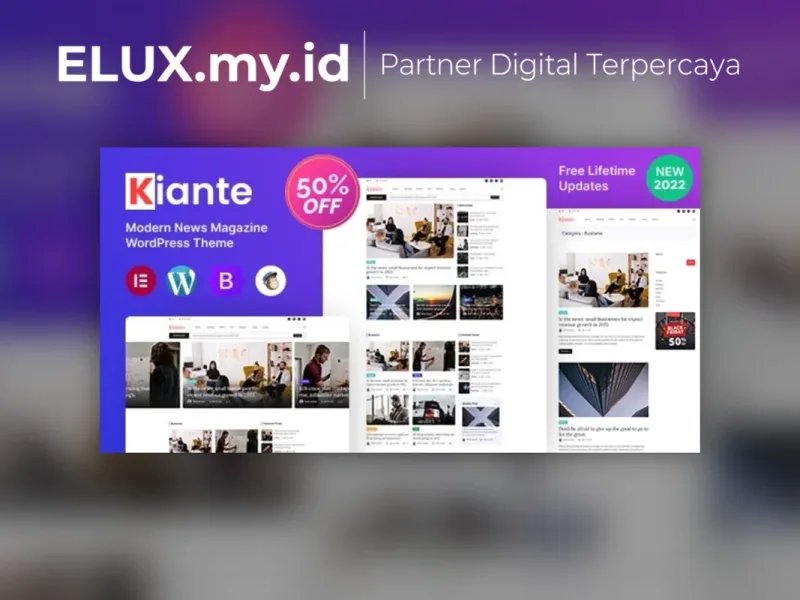 Kiante Newspaper Magazine Blog Modern Wordpress Detail Produk Kiante Newspaper Magazine Blog Modern Wordpress Theme Multipurpose