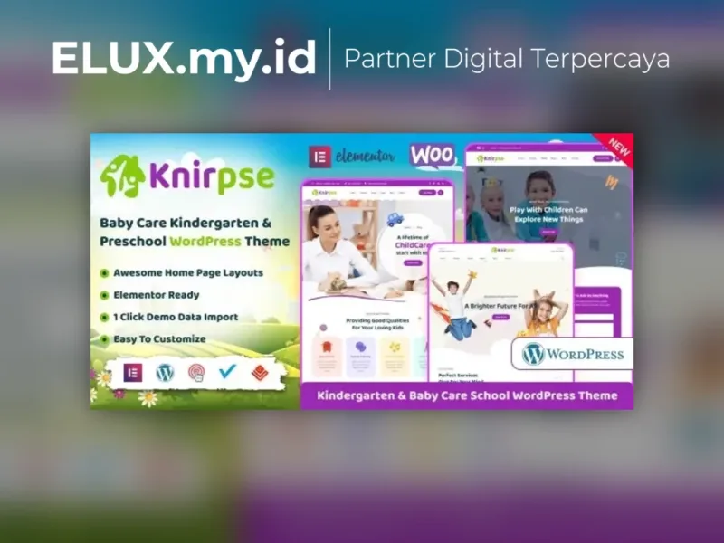 Knirpse Kindergarten Baby Care Wordpress Theme Tampilan Knirpse Kindergarten Baby Care Wordpress Theme