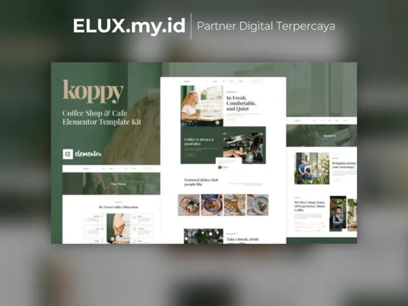 Koppy Coffee Shop Cafe Elementor Template Kit Foto Asli Koppy Coffee Shop Cafe Elementor Template Kit Lifetime Unlimited