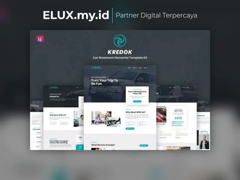 Kredok Car Showroom Elementor Template Kit Foto Asli Kredok Car Showroom Elementor Template Kit Lifetime Unlimited Domain
