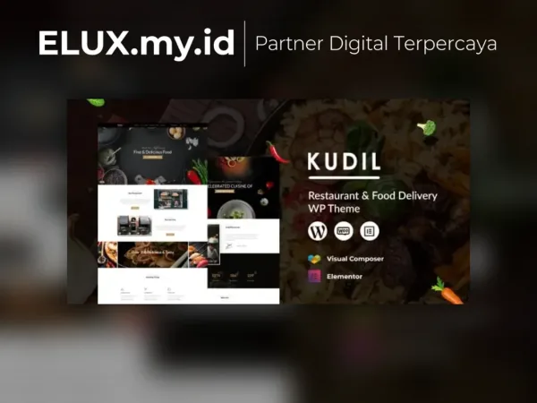 Lisensi Resmi Kudil Restaurant Food Delivery Wordpress Theme