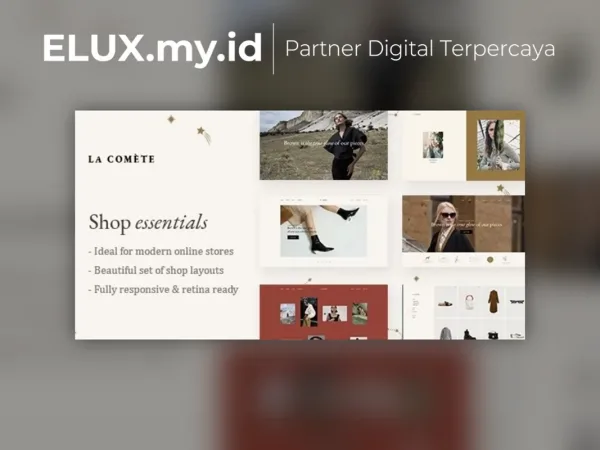 Lisensi Resmi La Com Te Fashion And Clothing Store Wordpress Theme