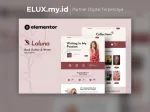 Laluna Book Author Writer Elementor Template Kit Laluna Book Author Writer Elementor Template Kit
