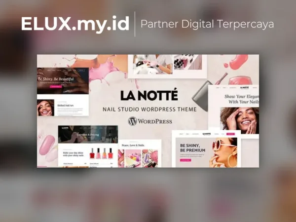 Foto Asli Lanotte Nail Salon Wordpress Theme
