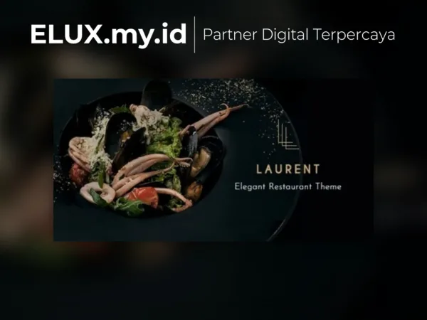 Detail Produk Laurent Elegant Restaurant Wordpress Theme