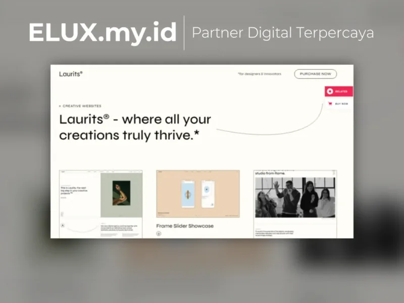 Laurits Portfolio And Agency Wordpress Theme Detail Produk Laurits Portfolio And Agency Wordpress Theme