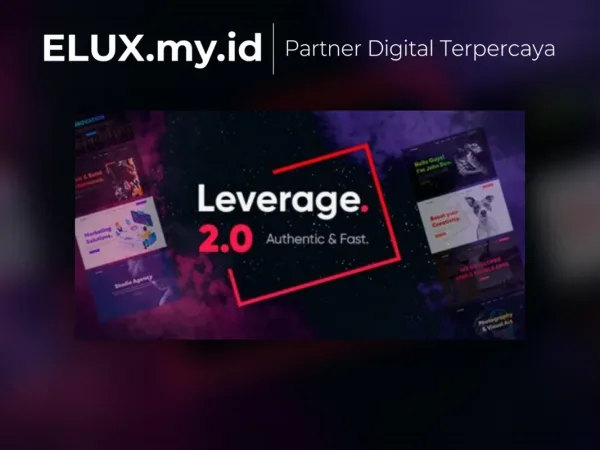 Lisensi Resmi Leverage Creative Agency Portfolio Wordpress Theme