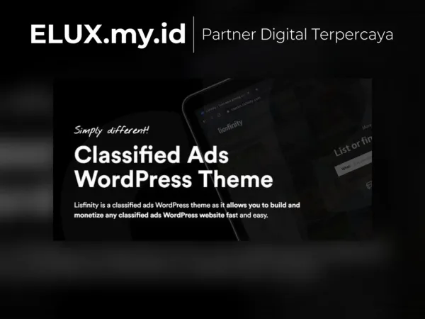 Detail Produk Lisfinity Classified Ads Wordpress Theme