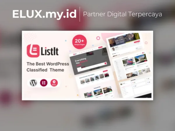 Lisensi Resmi Listit Clasified Wordpress Theme