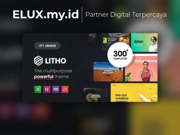 Foto Asli Litho Multipurpose Elementor Wordpress Theme