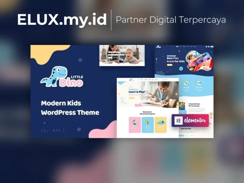 Littledino Modern Kids Wordpress Theme Jual Littledino Modern Kids Wordpress Theme