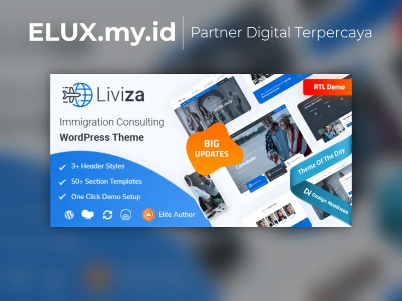 Liviza Immigration Consulting Wordpress Theme Detail Produk Liviza Immigration Consulting Wordpress Theme