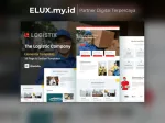 Logistix Transportation Courier Logistic Company Template Kit Logistix Transportation Courier Logistic Company