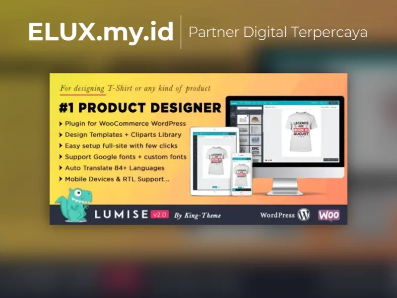 Detail Produk Lumise Addons Product Designer For Woocommerce Wordpress Plugin