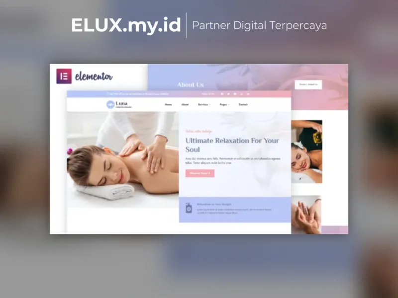 Luna Spa Wellness Elementor Template Kit Lifetime Foto Asli Luna Spa Wellness Elementor Template Kit Lifetime Unlimited Domain