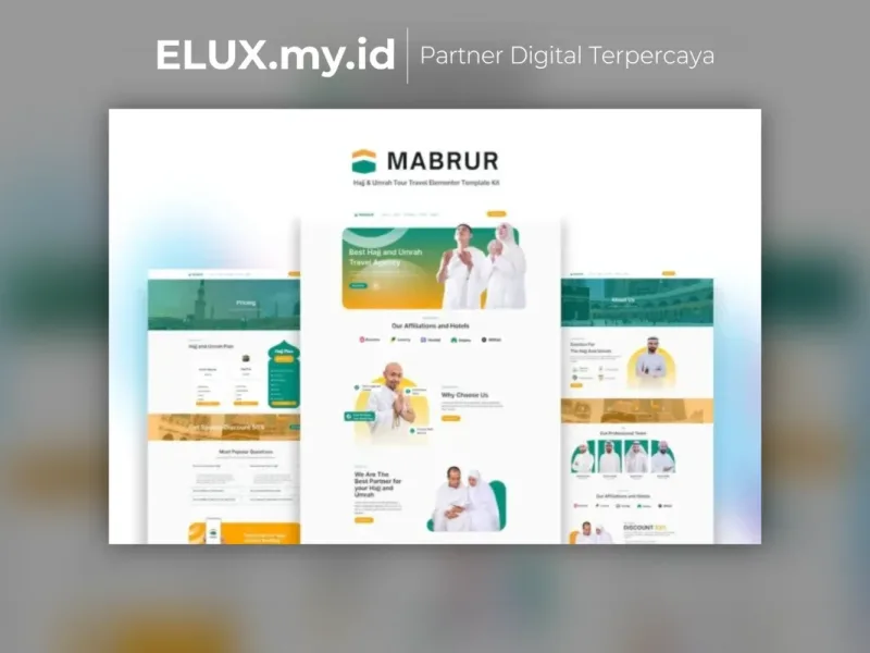 Mabrur Hajj Umrah Tour Travel Elementor Template Jual Mabrur Hajj Umrah Tour Travel Elementor Template Kit Lifetime Unlimited