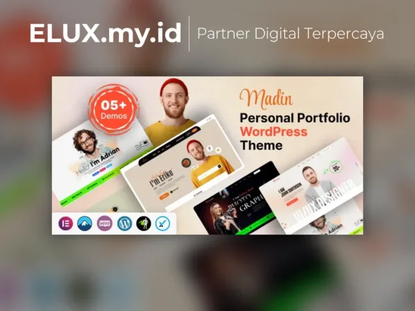 Jual Madin Personal Portfolio Wordpress Theme