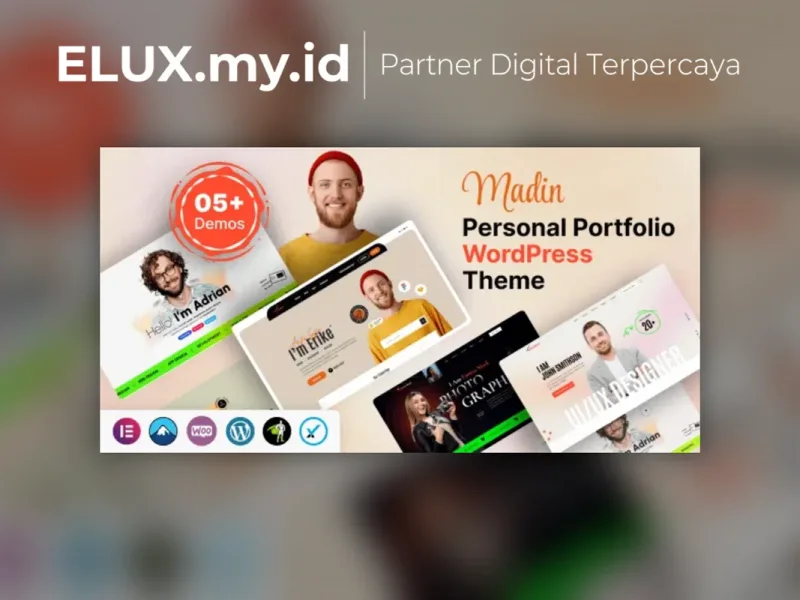 Madin Personal Portfolio Wordpress Theme Jual Madin Personal Portfolio Wordpress Theme