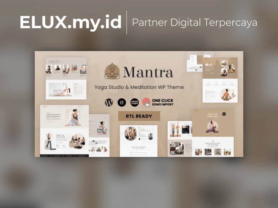 Marketplace Theme, Plugin & Template WordPress Premium Jual Mantra Yoga Fitness WordPress Theme