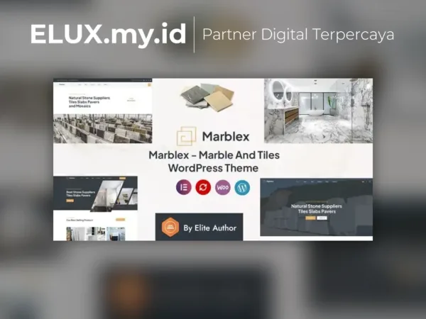 Jual Marblex Marble Tiles Wordpress Theme