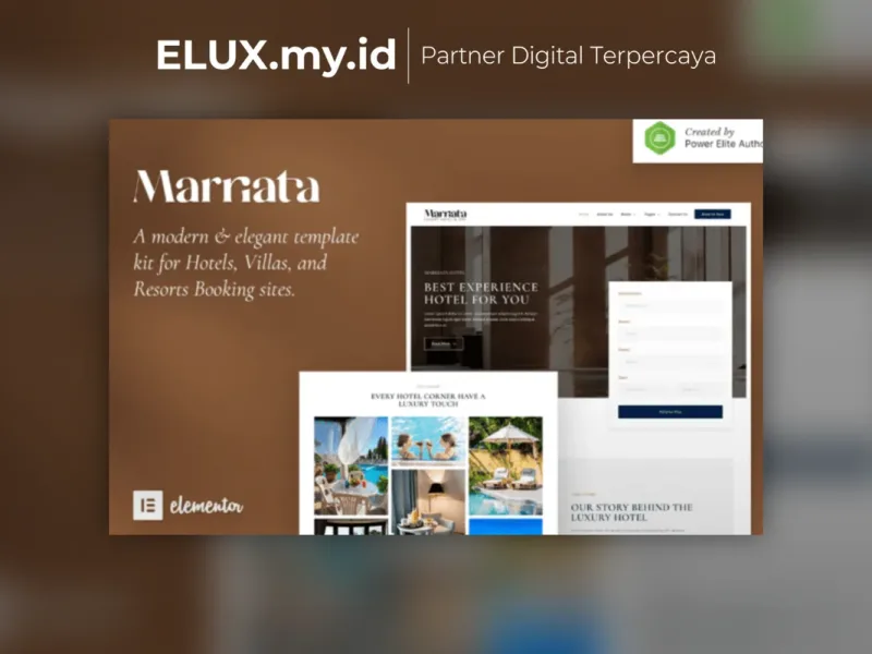 Marriata Hotel Resort Elementor Template Kit Detail Produk Marriata Hotel Resort Elementor Template Kit Lifetime Unlimited