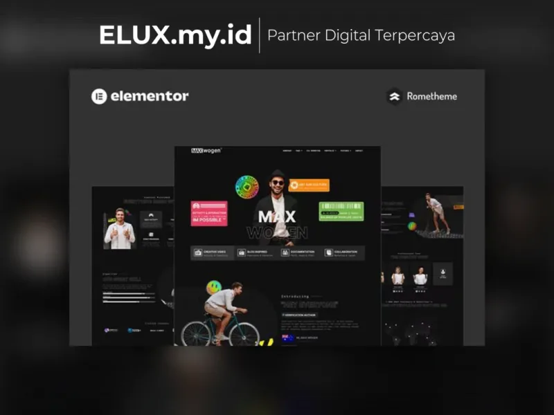 Max Content Creator Elementor Pro Full Site Lisensi Resmi Max Content Creator Elementor Pro Full Site Template Kit Lifetime