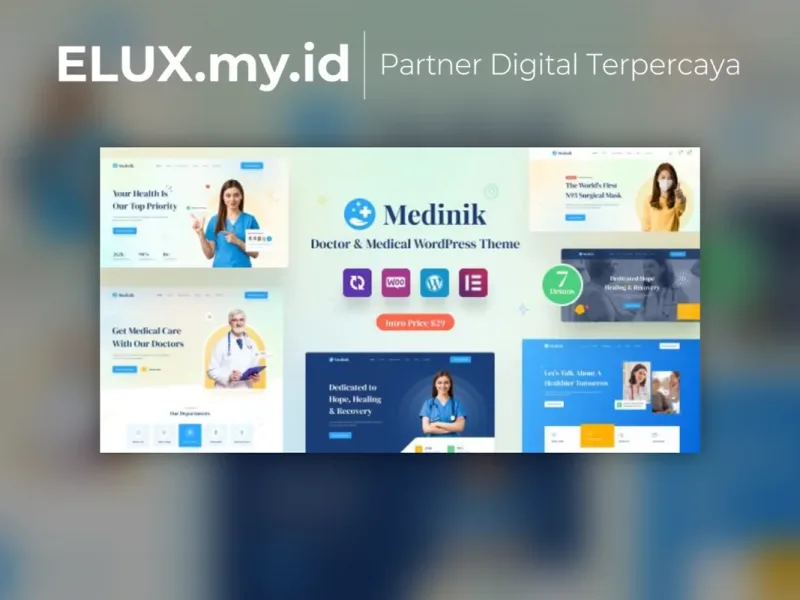Medinik Doctor Medical Wordpress Theme Detail Produk Medinik Doctor Medical Wordpress Theme