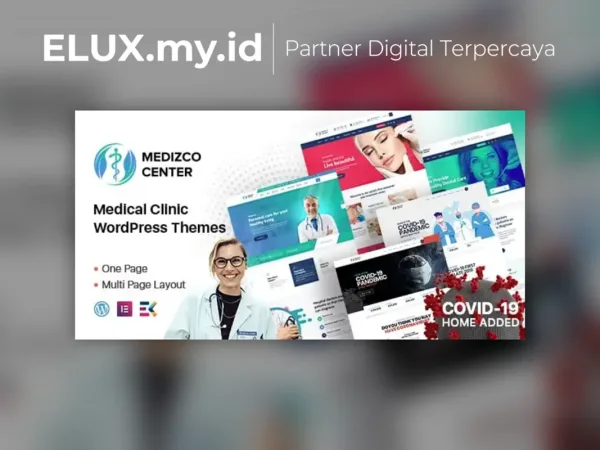 Lisensi Resmi Medizco Medical Health Dental Care Clinic Wordpress Theme