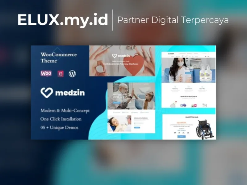 Jual Medzin Multipurpose Medical Woocommerce Wordpress Theme