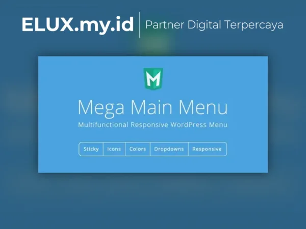 Lisensi Resmi Mega Main Menu Wordpress Menu Plugin