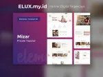 Mizar Private Teacher Education Elementor Template Kit Mizar Private Teacher Education Elementor