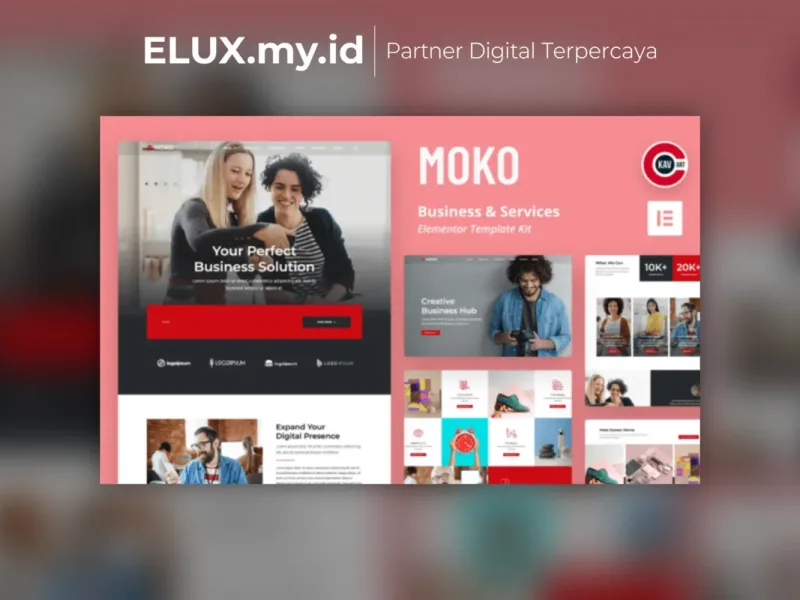 Moko Business Services Elementor Template Kit Foto Asli Moko Business Services Elementor Template Kit Lifetime Unlimited