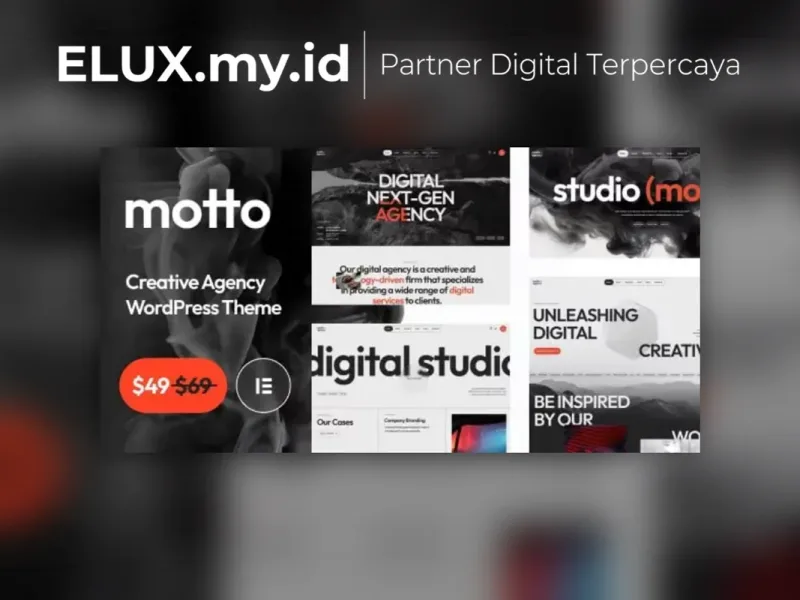 Motto Creative Agency Startup Wordpress Theme Foto Asli Motto Creative Agency Startup Wordpress Theme