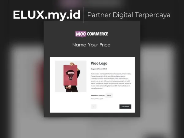 Lisensi Resmi Name Your Price For Woocommerce Wordpress Plugin