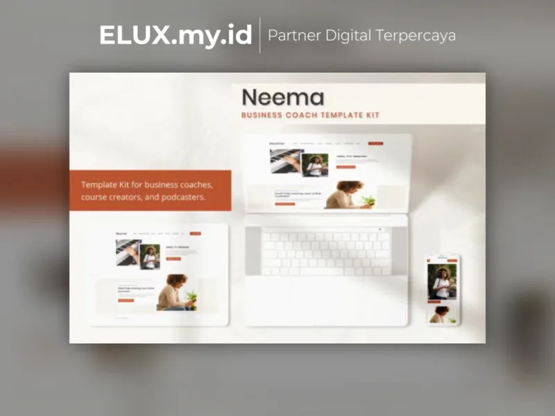 Neema Business Coach Elementor Template Kit Detail Produk Neema Business Coach Elementor Template Kit Lifetime Unlimited