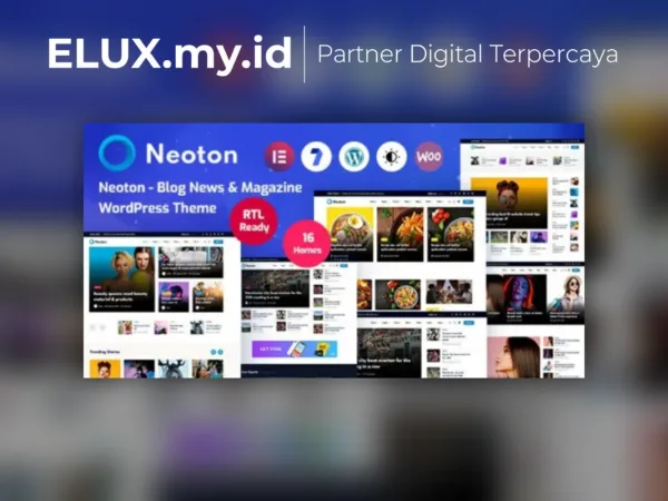 Jual Neoton News Magazine Wordpress Theme