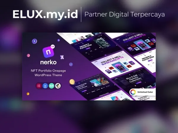 Lisensi Resmi Nerko Nft Portfolio Wordpress Theme