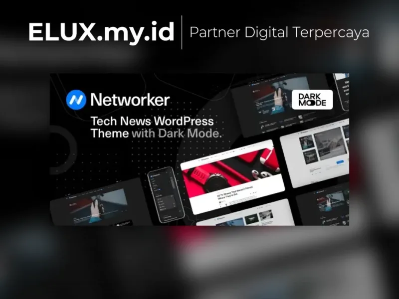 Networker Tech News Wordpress Theme With Dark Mode Foto Asli Networker Tech News Wordpress Theme With Dark Mode