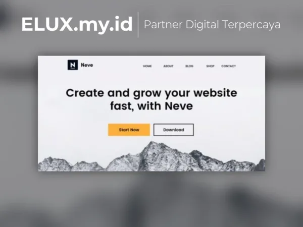 Marketplace Theme, Plugin & Template WordPress Premium Tampilan Neve Pro Agency WordPress Theme