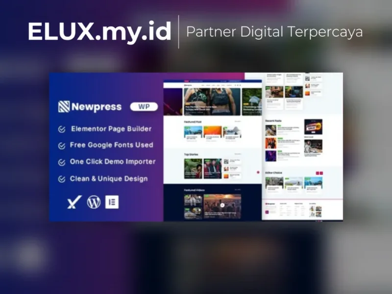 Newpress Blog Magazine Wordpress Theme Lisensi Resmi Newpress Blog Magazine Wordpress Theme