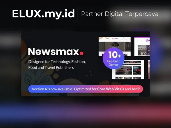 Lisensi Resmi Newsmax Multi Purpose News Magazine Wordpress Theme