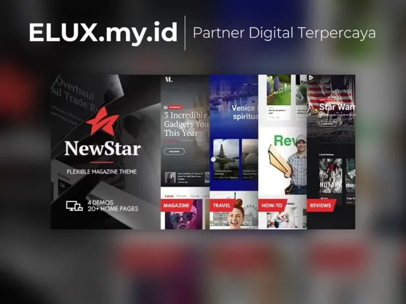 Newstar Magazine News Wordpress Theme Tampilan Newstar Magazine News Wordpress Theme