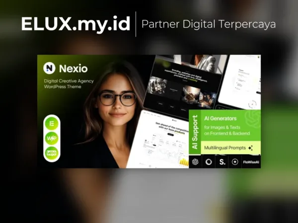 Foto Asli Nexio Digital Agency Creative Wordpress Theme
