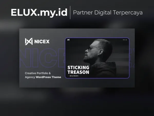 Foto Asli Nicex Creative Portfolio Wordpress Theme