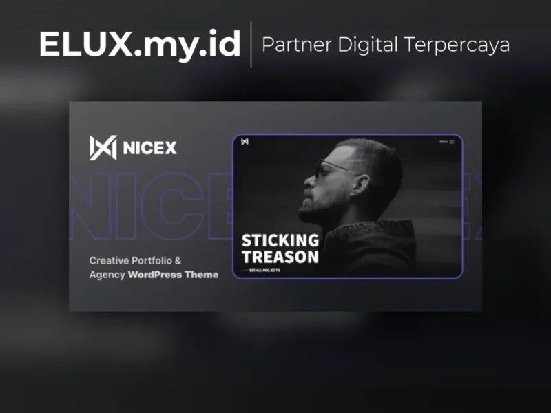 Nicex Creative Portfolio Wordpress Theme Foto Asli Nicex Creative Portfolio Wordpress Theme