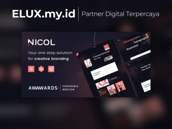 Jual Nicol Fiery Creative Agency Wordpress Theme