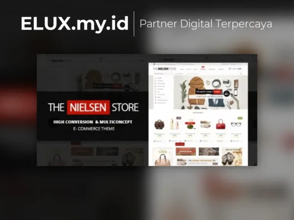 Foto Asli Nielsen E Commerce Wordpress Theme