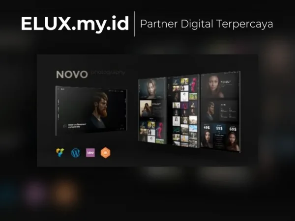 Lisensi Resmi Novo Photography Wordpress Theme